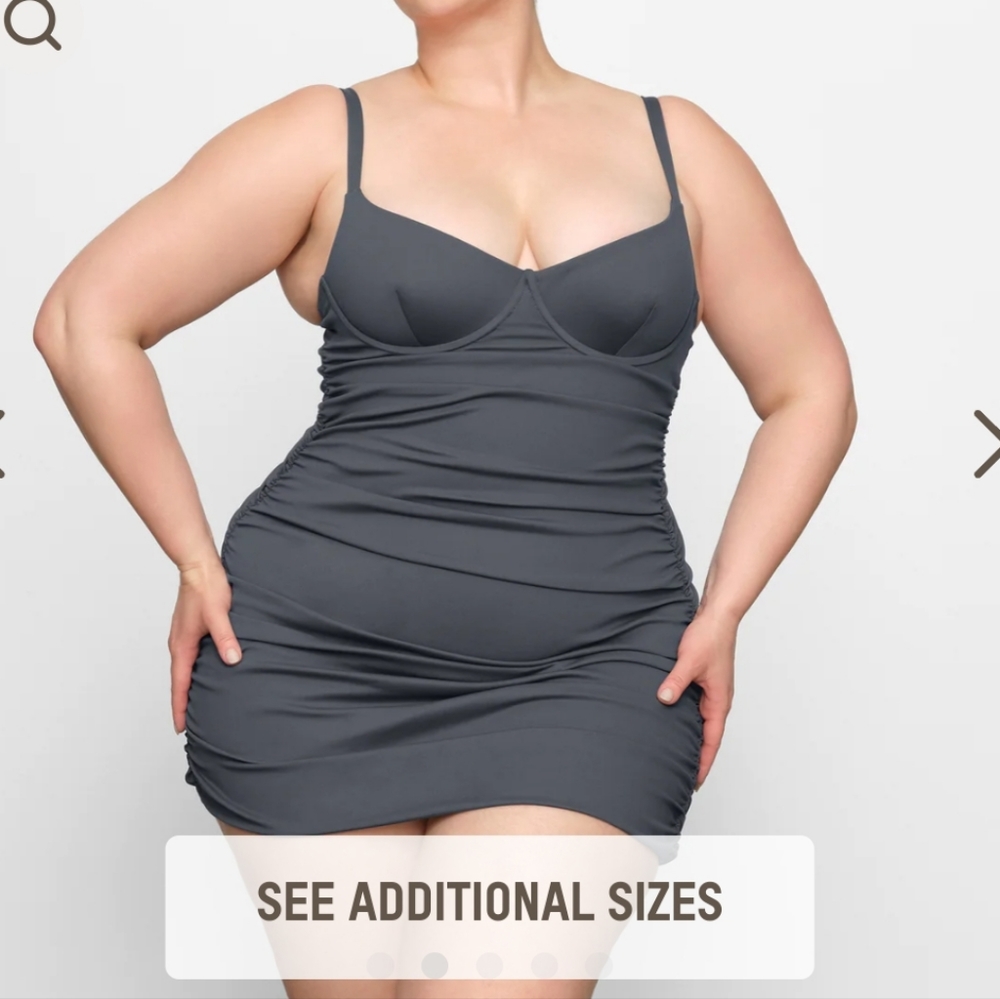 Skims Ruched Swimsuit